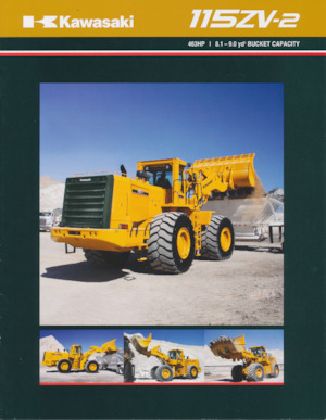 Utovarivači na kotačima Kawasaki 115Z V-2