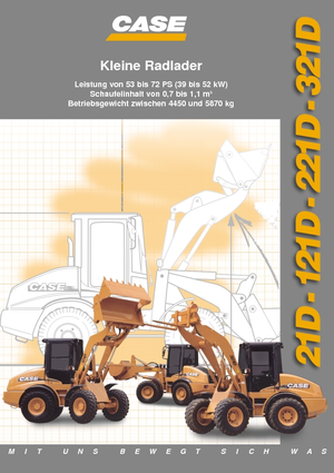 Utovarivači na kotačima Case 121 D