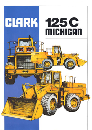 Utovarivači na kotačima Clark Michigan 125C