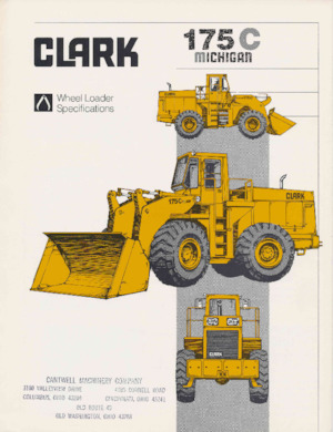 Utovarivači na kotačima Clark Michigan 175C