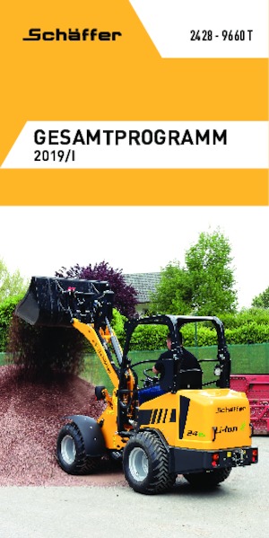 Utovarivači na kotačima Schäffer 2345 T