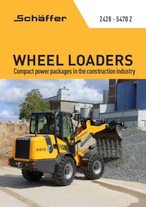 Utovarivači na kotačima Schäffer 2428 SLT