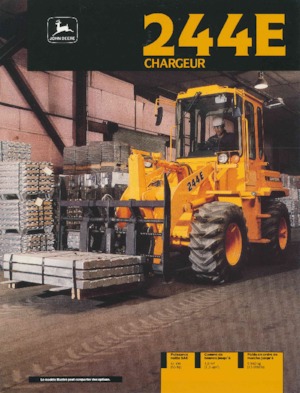 Utovarivači na kotačima John Deere Construction 244 E