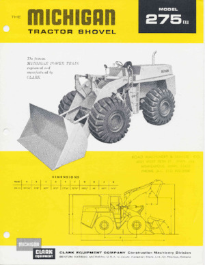 Utovarivači na kotačima Clark Michigan 275