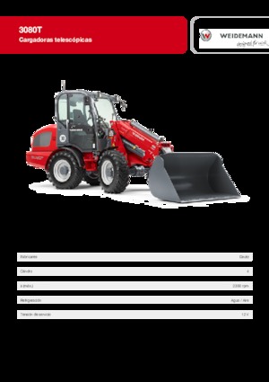 Utovarivači na kotačima Weidemann 3080 T