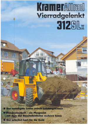 Utovarivači na kotačima Kramer 312 SL