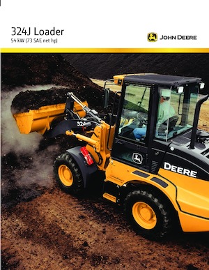 Utovarivači na kotačima John Deere Construction 324 J