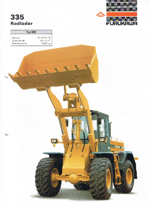 Utovarivači na kotačima Furukawa 335