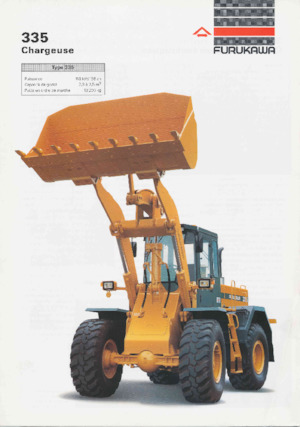 Utovarivači na kotačima Furukawa 335