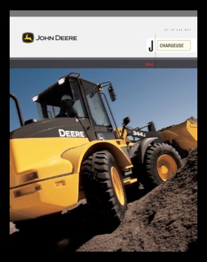 Utovarivači na kotačima John Deere Construction 344 J