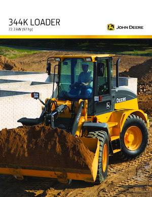 Utovarivači na kotačima John Deere Construction 344 K
