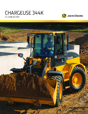 Utovarivači na kotačima John Deere Construction 344 K