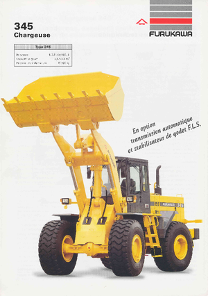 Utovarivači na kotačima Furukawa 345