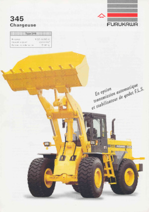 Utovarivači na kotačima Furukawa 345