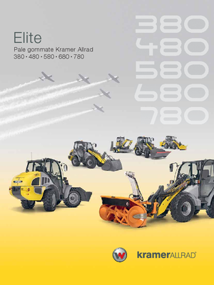 Utovarivači na kotačima Kramer 780