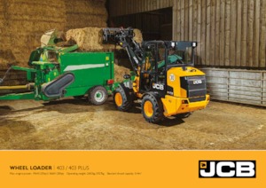Utovarivači na kotačima JCB 403 Plus