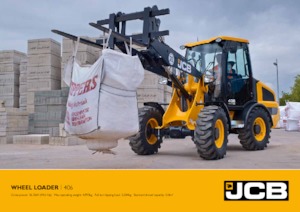 Utovarivači na kotačima JCB 406