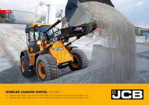 Utovarivači na kotačima JCB 411