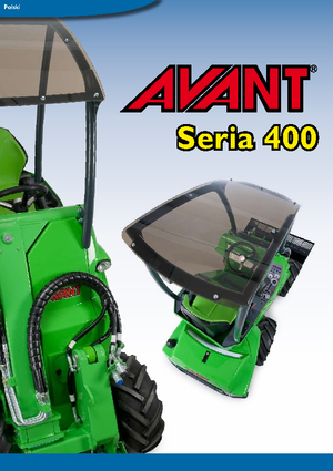 Utovarivači na kotačima Avant Tecno Avant 420
