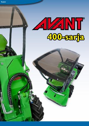 Utovarivači na kotačima Avant Tecno Avant 420