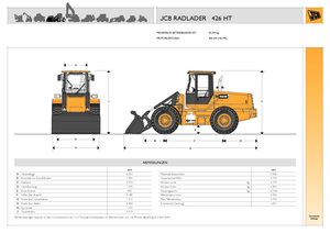 Utovarivači na kotačima JCB 426 HT