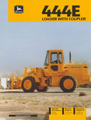 Utovarivači na kotačima John Deere Construction 444 E