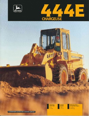 Utovarivači na kotačima John Deere Construction 444 E