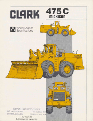 Utovarivači na kotačima Clark Michigan 475C