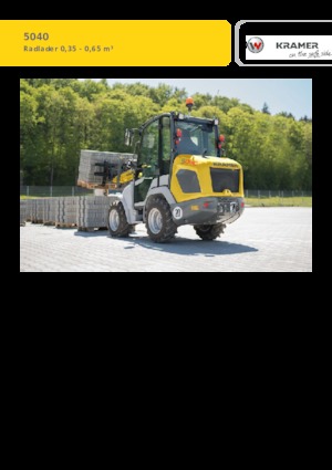 Utovarivači na kotačima Kramer 5040