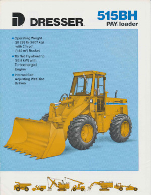 Utovarivači na kotačima Dresser 515 BH