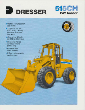 Utovarivači na kotačima Dresser 515 CH