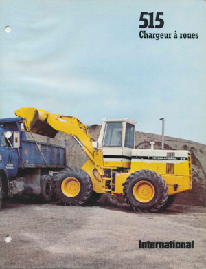 Utovarivači na kotačima International Harvester 515