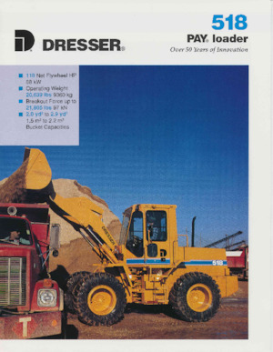 Utovarivači na kotačima International Harvester 518