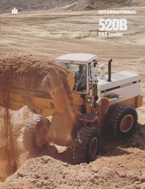 Utovarivači na kotačima International Harvester 520B