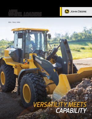 Utovarivači na kotačima John Deere Construction 624L