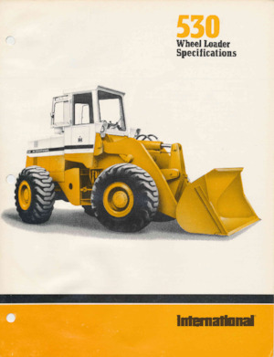 Utovarivači na kotačima International Harvester 530