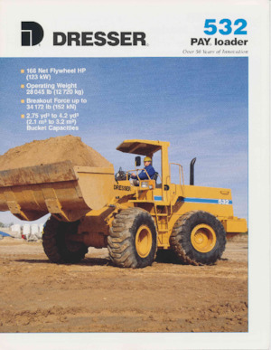 Utovarivači na kotačima Dresser 532
