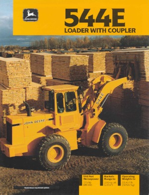 Utovarivači na kotačima John Deere Construction 544 E TC