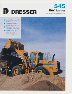 Utovarivači na kotačima Dresser 545