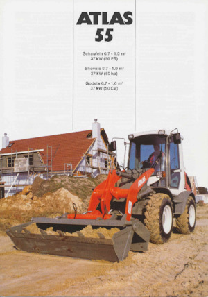 Utovarivači na kotačima Atlas 55