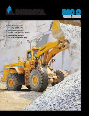 Utovarivači na kotačima Dressta 560 C