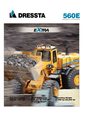 Utovarivači na kotačima Dressta 560 E Extra