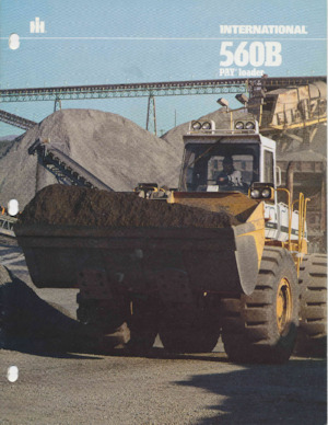 Utovarivači na kotačima International Harvester 560B