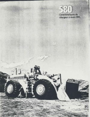 Utovarivači na kotačima International Harvester 580