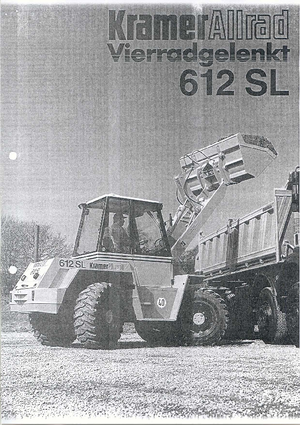 Utovarivači na kotačima Kramer 612 SL