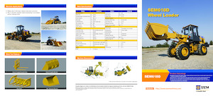 Utovarivači na kotačima SEM 618D