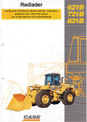 Utovarivači na kotačima Case 721 B