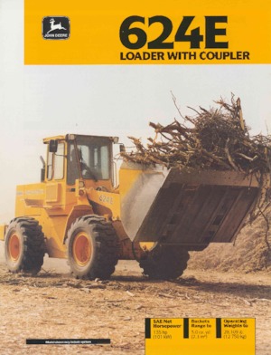 Utovarivači na kotačima John Deere Construction 624 E