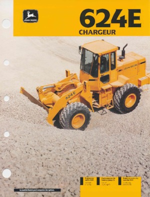 Utovarivači na kotačima John Deere Construction 624 E