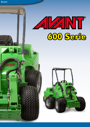 Utovarivači na kotačima Avant Tecno Avant 635